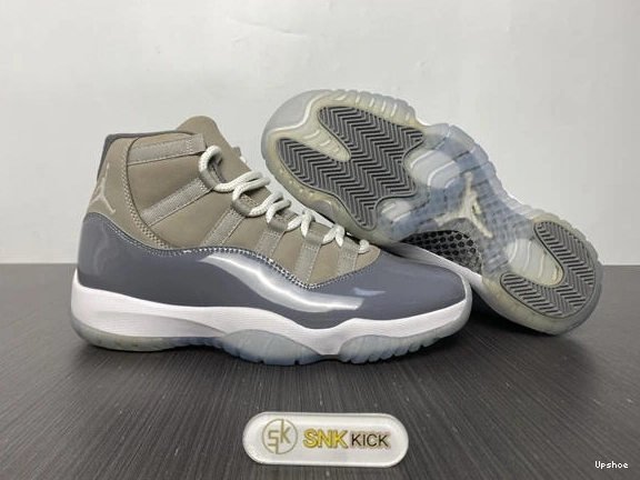Grey Sporty Retro 11 378039- Cool Jordan 4071 1027